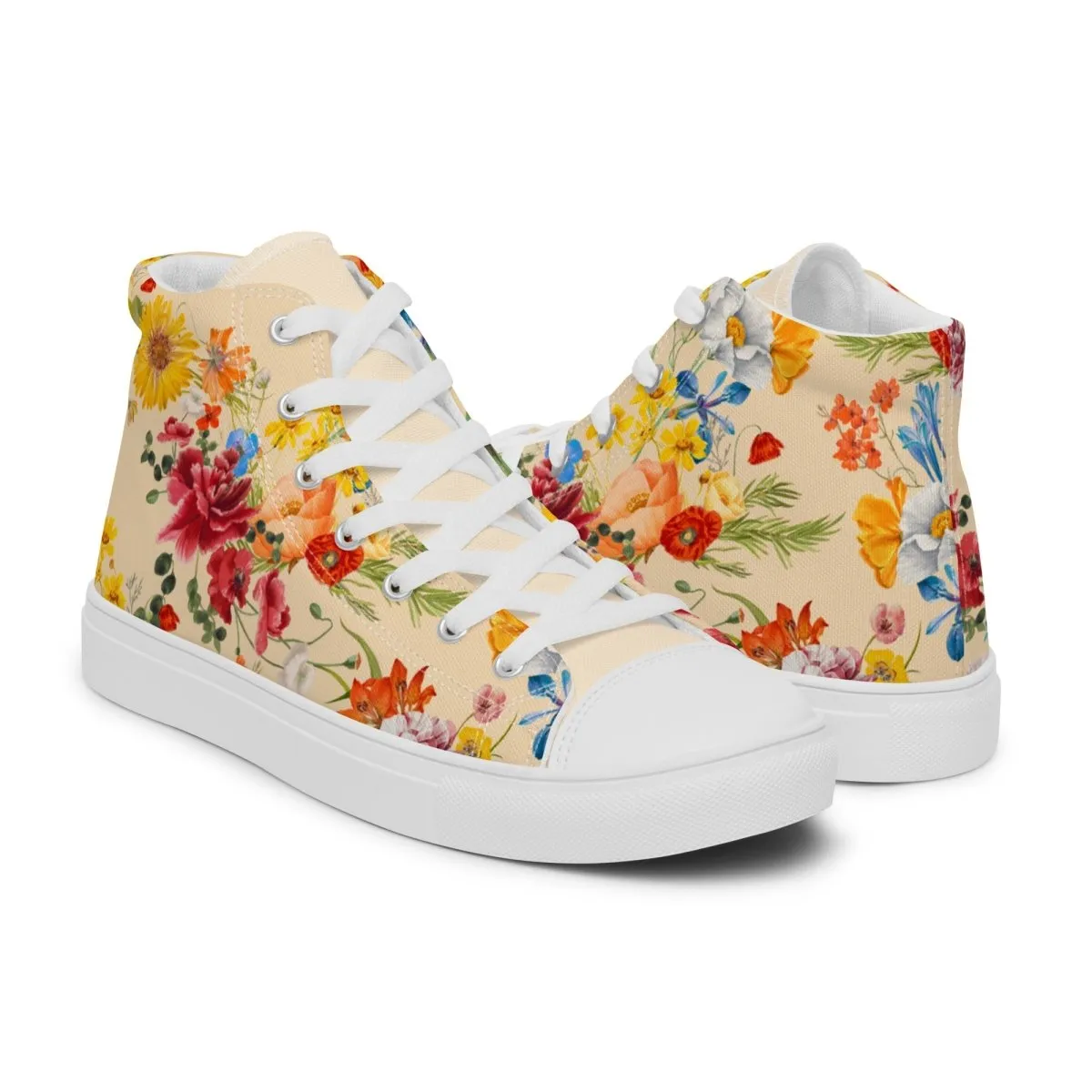 Women's Spring Flowers Sneakers