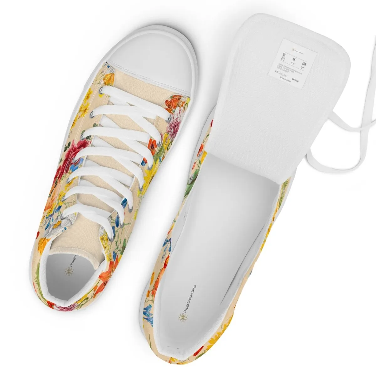 Women's Spring Flowers Sneakers