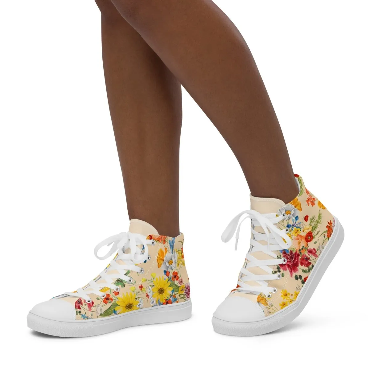 Women's Spring Flowers Sneakers
