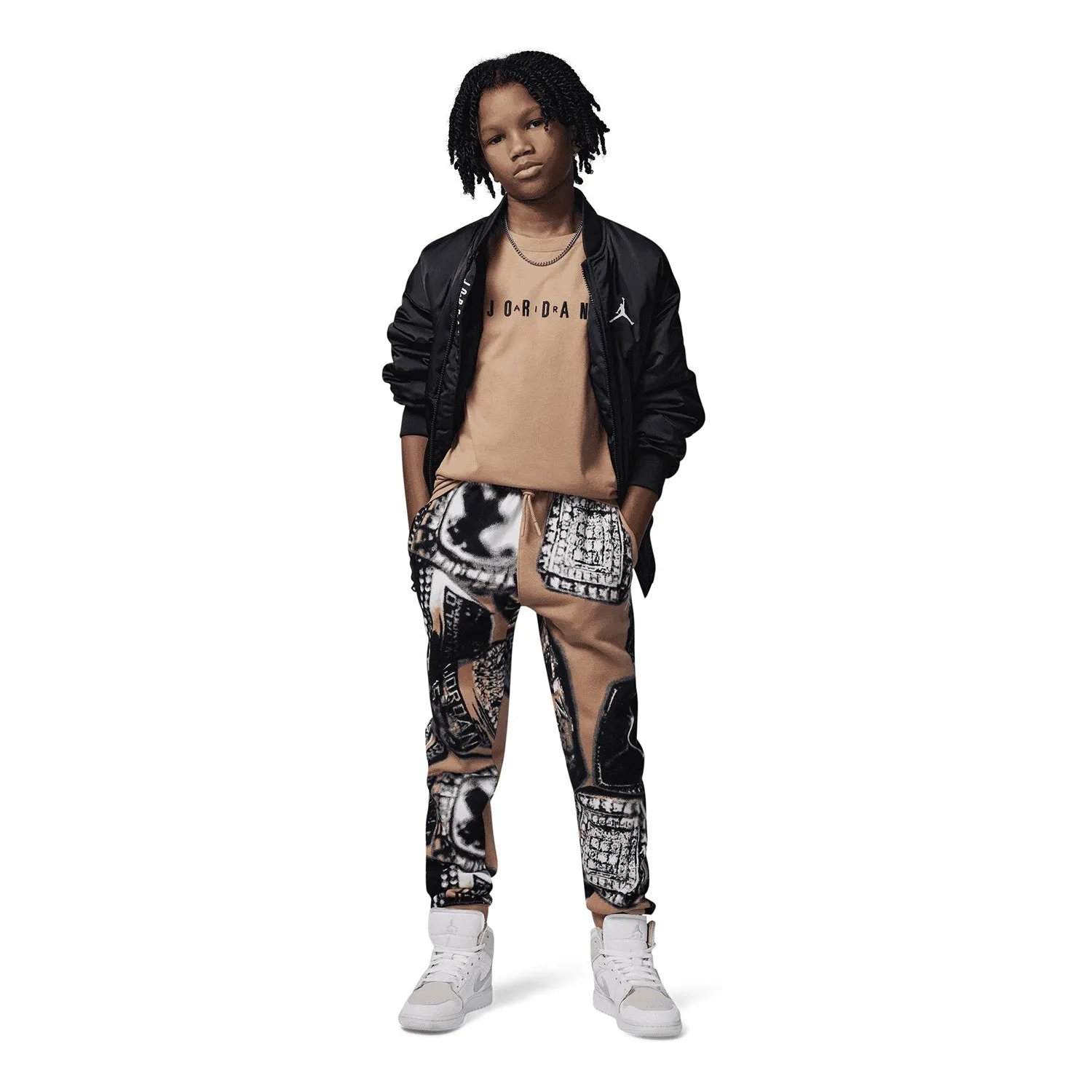Wordmark Embroidered Crew - Youth